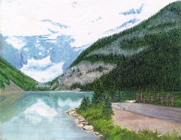 Lake Louise, Alberta AC   Dorothy dhunter Adams   Copy (2)   Copy